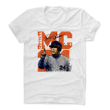 Womens Women's Scoop Neck White