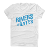 Womens Women's Scoop Neck White