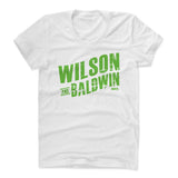Womens Women's Scoop Neck White