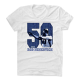 Womens Women's Scoop Neck White