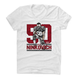 Womens Women's Scoop Neck White
