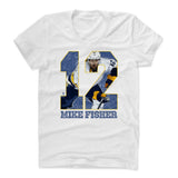 Womens Women's Scoop Neck White