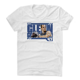 Womens Women's Scoop Neck White