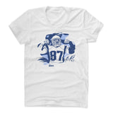 Womens Women's Scoop Neck White