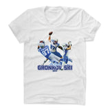 Womens Women's Scoop Neck White