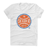 Womens Women's Scoop Neck White