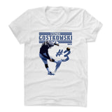 Womens Women's Scoop Neck White