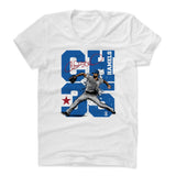 Womens Women's Scoop Neck White