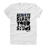 Womens Women's Scoop Neck White