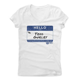 Womens Women's V-Neck White