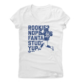 Womens Women's V-Neck White