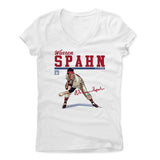 Womens Women's V-Neck White
