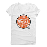 Womens Women's V-Neck White