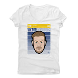 Womens Women's V-Neck White