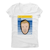 Womens Women's V-Neck White