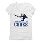 Womens Women's V-Neck White