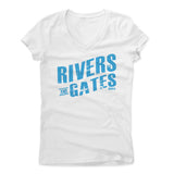 Womens Women's V-Neck White