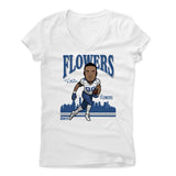 Womens Women's V-Neck White