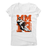 Womens Women's V-Neck White