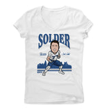 Womens Women's V-Neck White