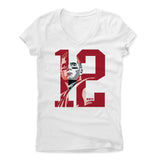 Womens Women's V-Neck White