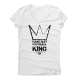 Womens Women's V-Neck White