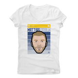 Womens Women's V-Neck White