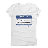 Womens Women's V-Neck White