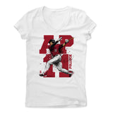 Womens Women's V-Neck White