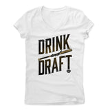 Womens Women's V-Neck White