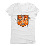 Womens Women's V-Neck White