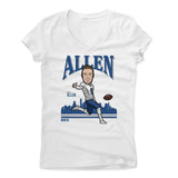 Womens Women's V-Neck White