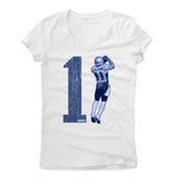 Womens Women's V-Neck White