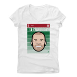 Womens Women's V-Neck White