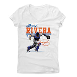 Womens Women's V-Neck White