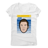 Womens Women's V-Neck White
