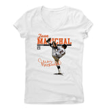Womens Women's V-Neck White