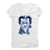 Womens Women's V-Neck White
