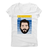 Womens Women's V-Neck White