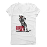 Womens Women's V-Neck White
