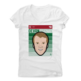 Womens Women's V-Neck White