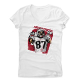 Womens Women's V-Neck White