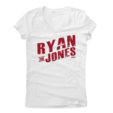 Womens Women's V-Neck White