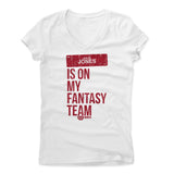 Womens Women's V-Neck White