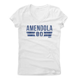 Womens Women's V-Neck White