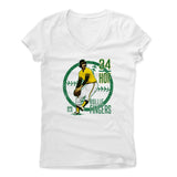 Womens Women's V-Neck White