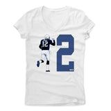 Womens Women's V-Neck White