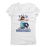 Womens Women's V-Neck White