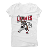 Womens Women's V-Neck White