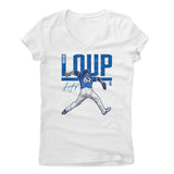 Womens Women's V-Neck White